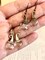 Wizard Witch Hat Earrings with Crystal Ball Antiqued Bronze product 5